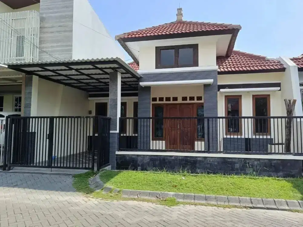 DISEWAKAN MURAH! Rumah Pondok Tjandra - Bangunan 1 Lantai