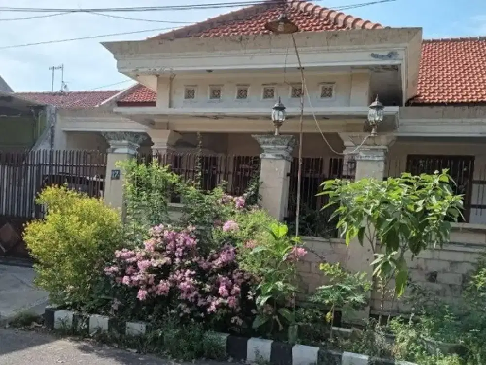 JUAL RUMAH RUNGKUT ASRI BARAT SIAP HUNI