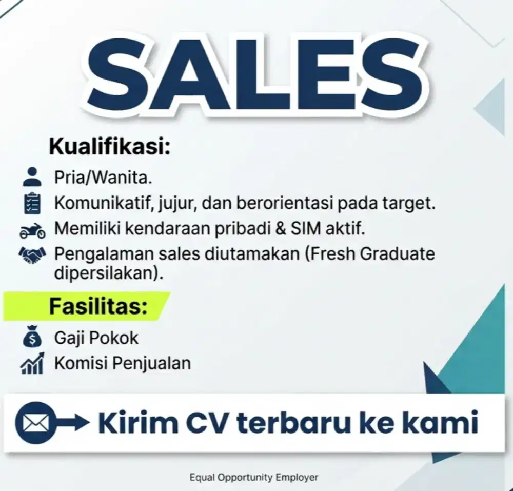 Loker Host Live dan Sales