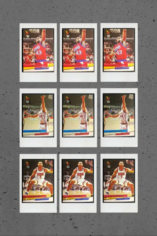 KARTU BASKET 1993-94 Fleer Ultra ROOKIE FREE AGENT