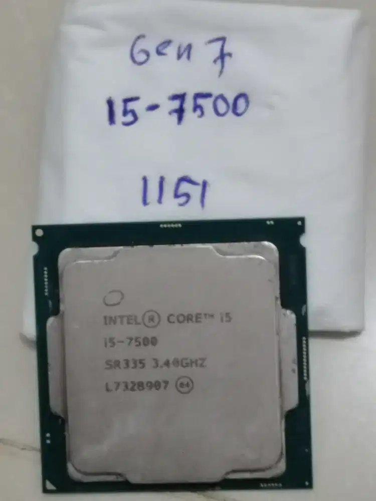 Prosesor I5-7500 Gen7