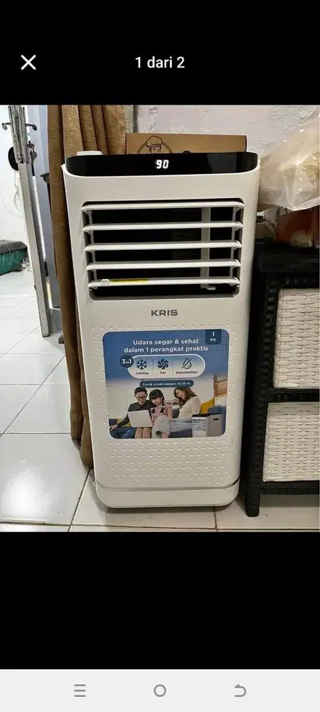 Jual cepat ac portable merk kriss