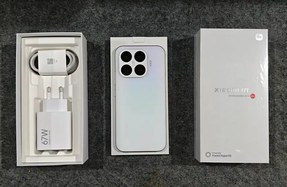 Xiaomi 17T 12/256gb umur 3 hari
