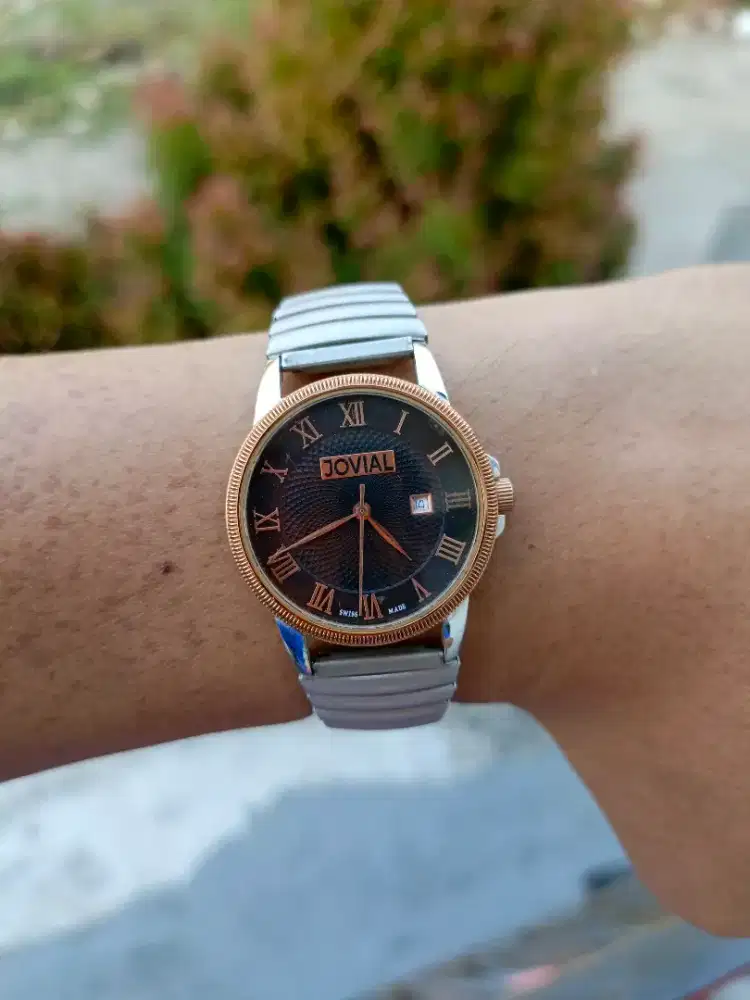 Jual jam tangan original jovial swiss made