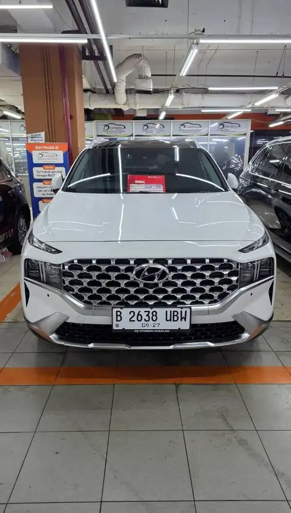 Hyundai Santafe Diesel signature 2022 matic dp ringan record