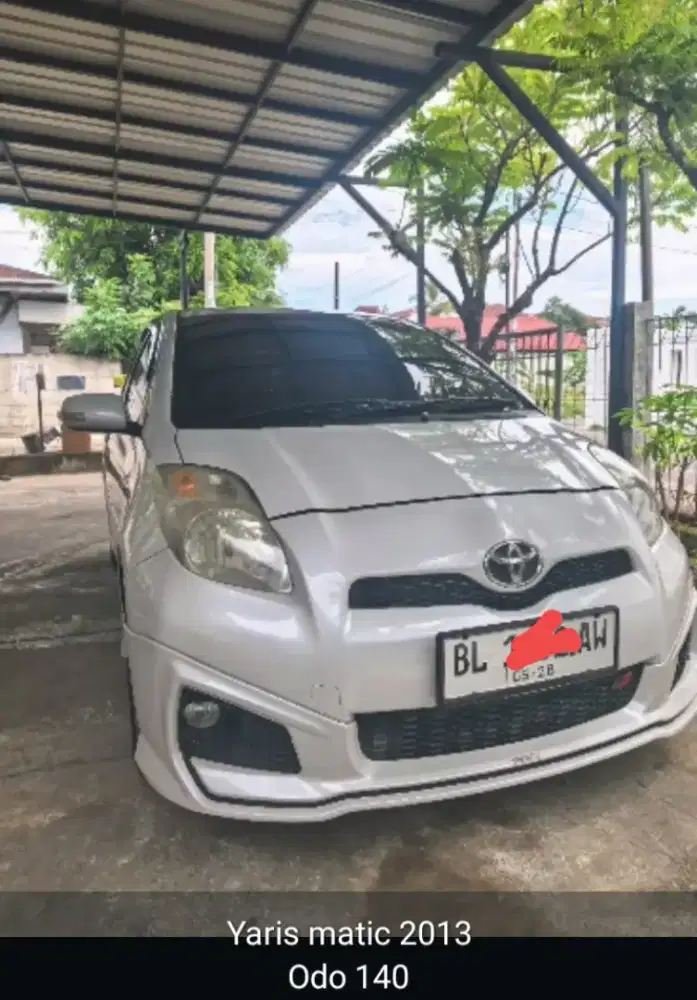 Yaris TRD Sportivo tahun 2013, nik 2012. Atas nama sendiri.