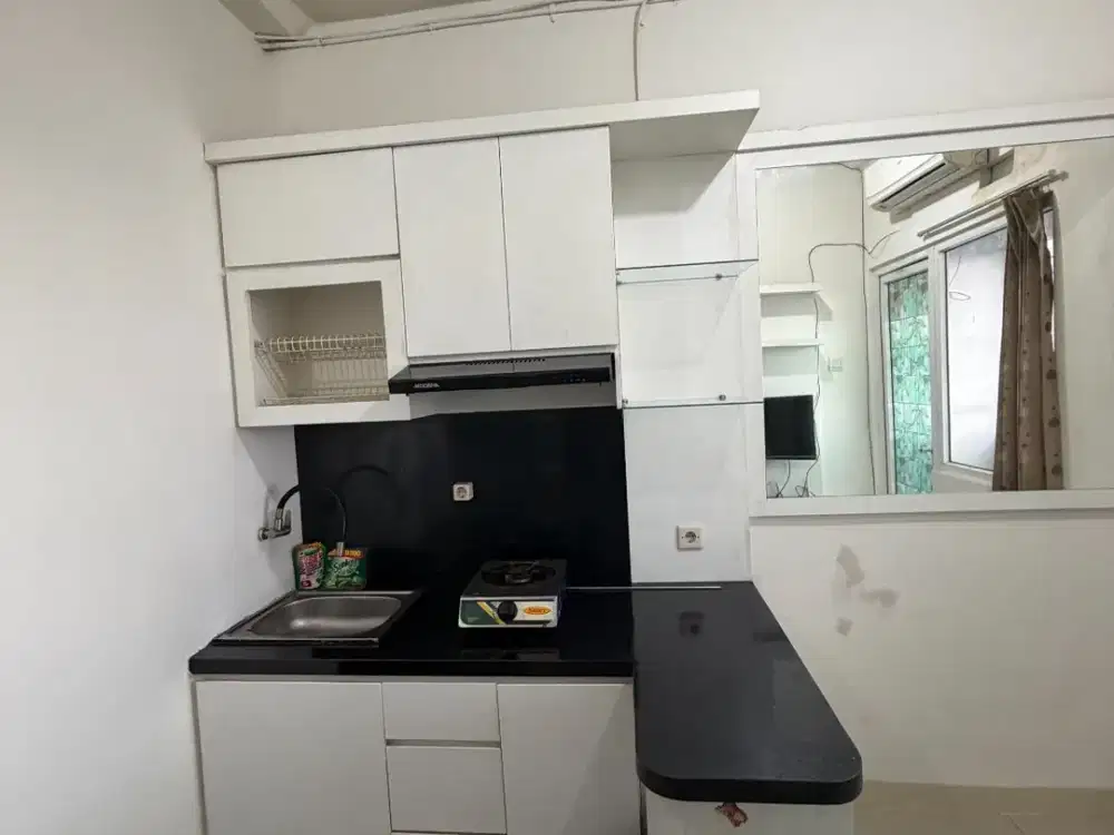 ORCHID GREEN PRAMUKA 2BR KOSONGAN VIEW TOL BAGUS HARGA ALL IN MASIH NEGO