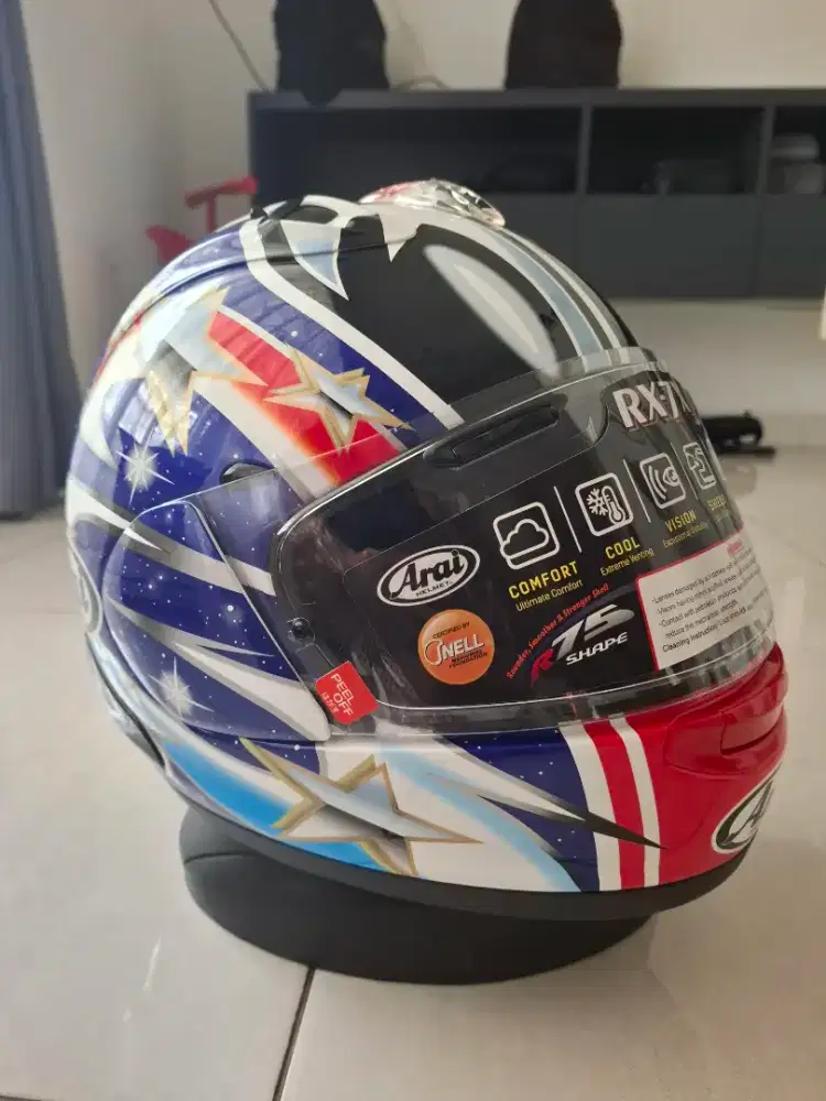Arai Rx7x nakano Red 99 SNI XL like new