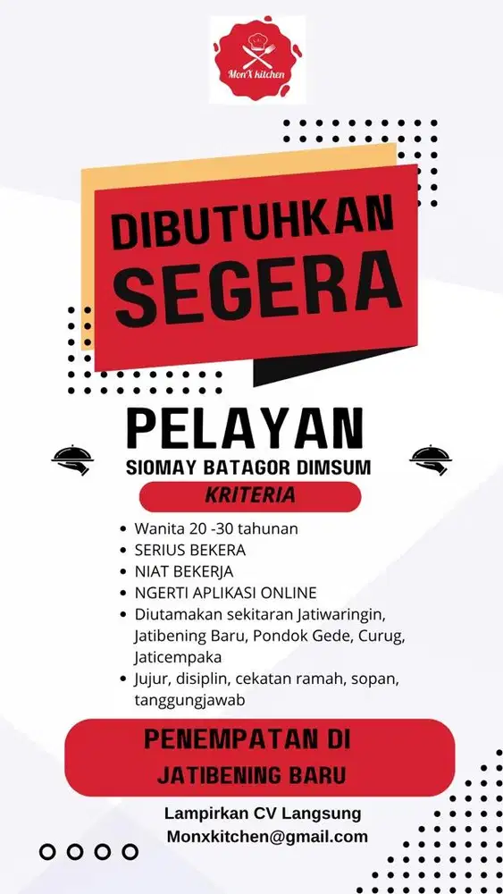 Pelayan Siomay Batagor Dimsum