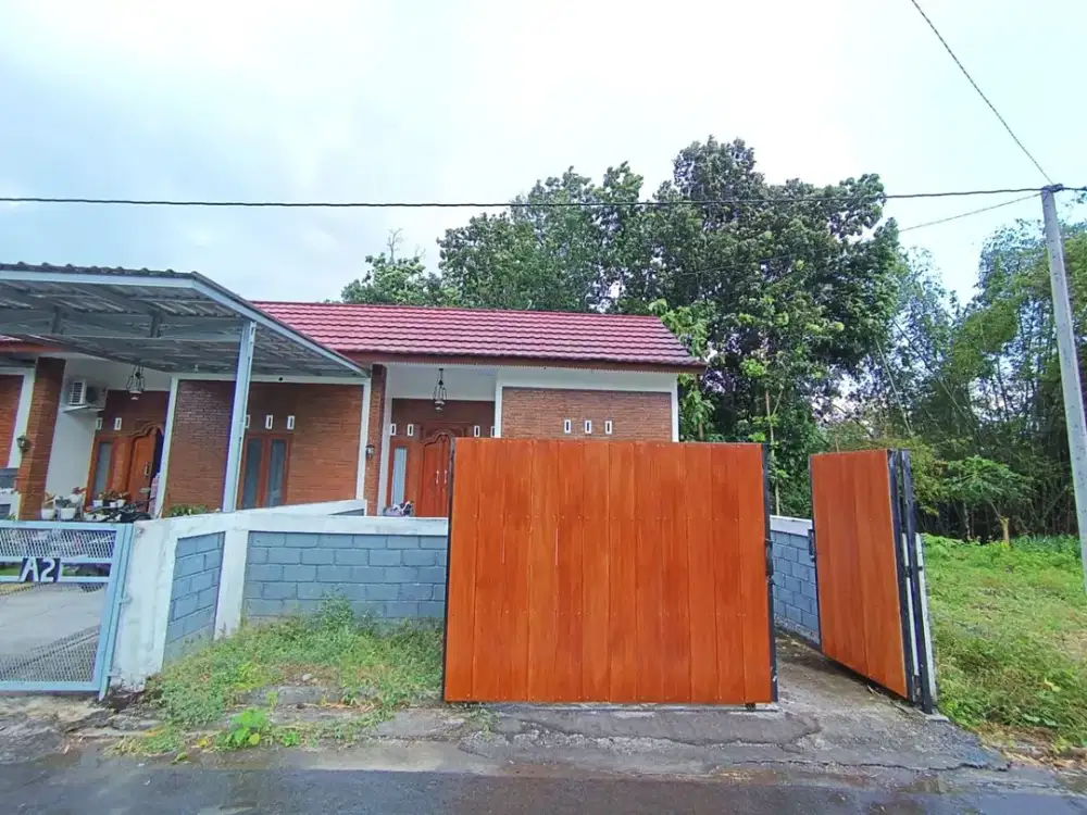 Rumah Prambanan Siap Huni Harga Nego, Tanah 93m Free Pagar Depan SHM Aman