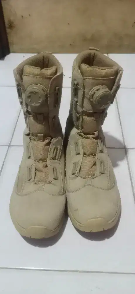 Di Jual Sepatu PDL Model Tali Kompas