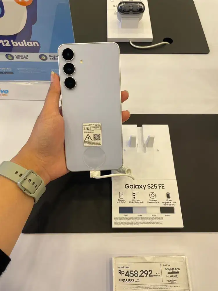 SAMSUNG GALAXY S25 FE PROMO CICILAN BUNGA 0% FREE 2X CICILAN