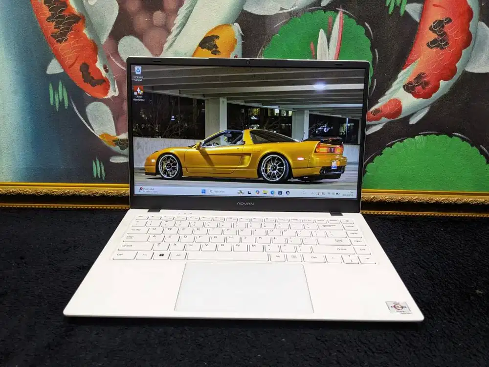 Laptop Advan soulmate AMD Athlon 3020e 8/256 siap pakai
