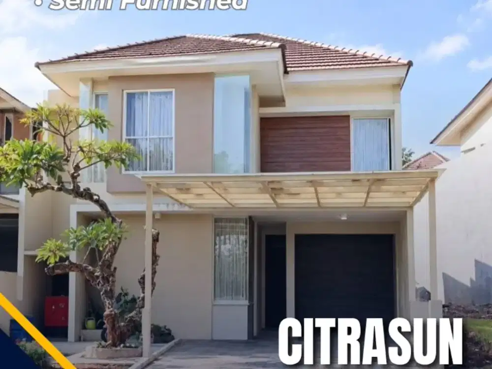 Rumah Mewah Semi Furnish di Citrasun Garden Banyumanik Semarang
