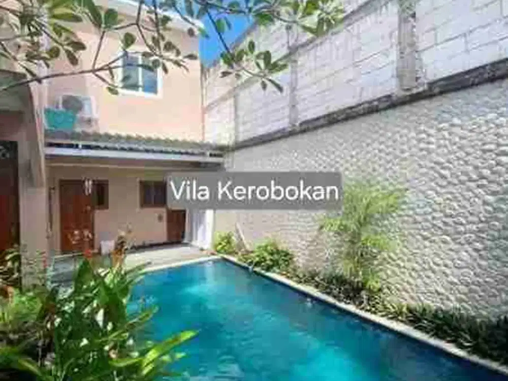 DISEWAKAN VILA LOKASI PREMIUM DIKEROBOKAN