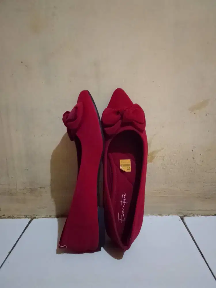 FLATSHOES MAROON