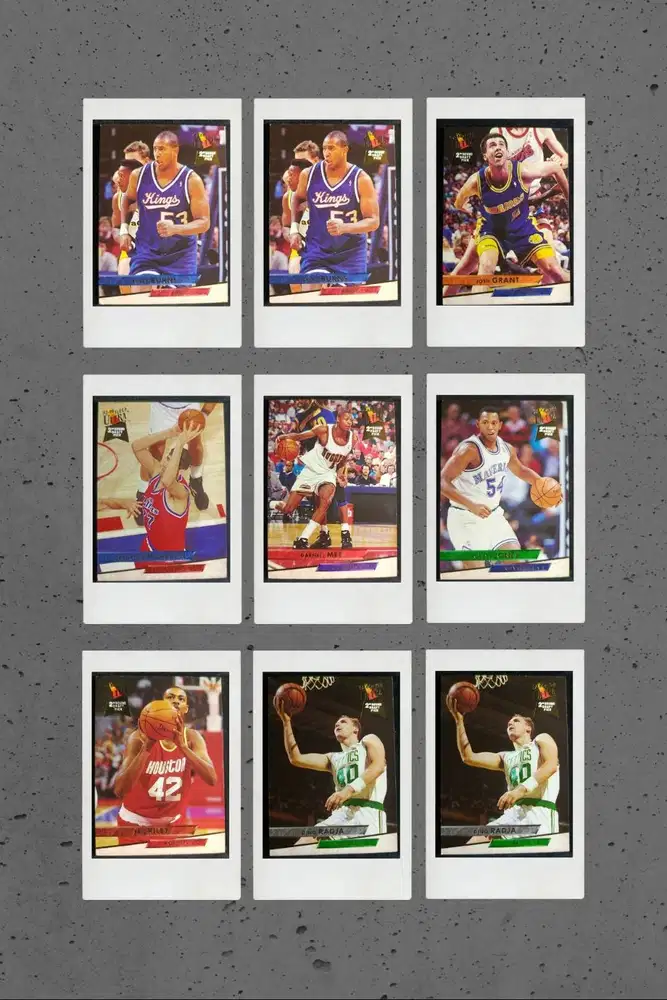 kartu basket ULTRA FLEER 2 ROUND DRAFT PICK kategory pemain B