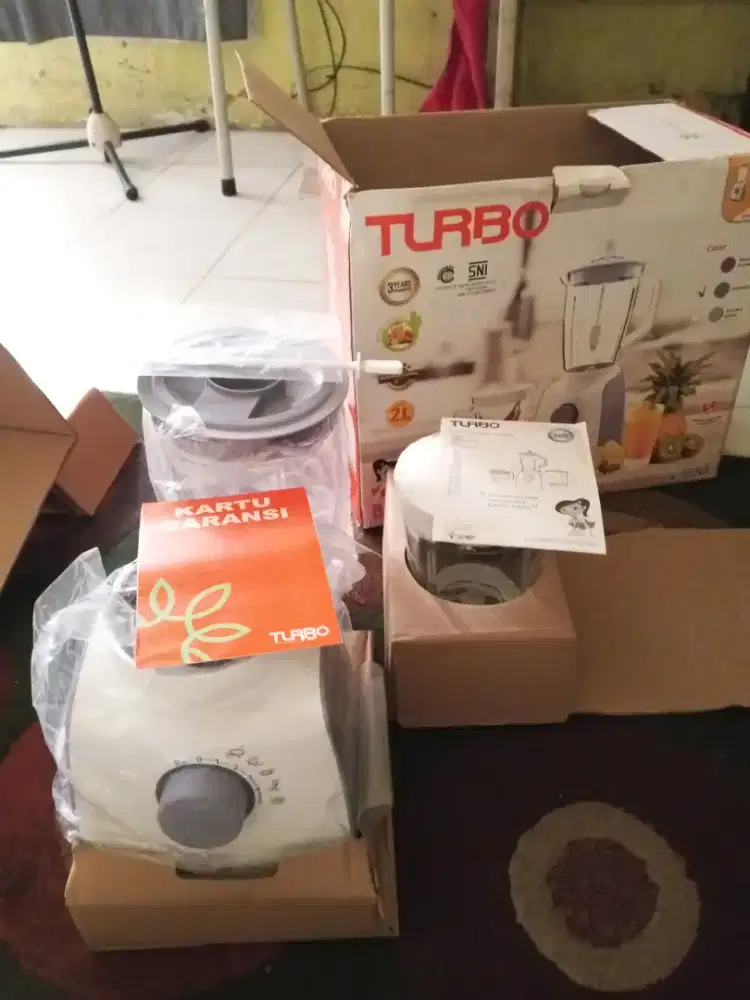 Blender turbo masih baru