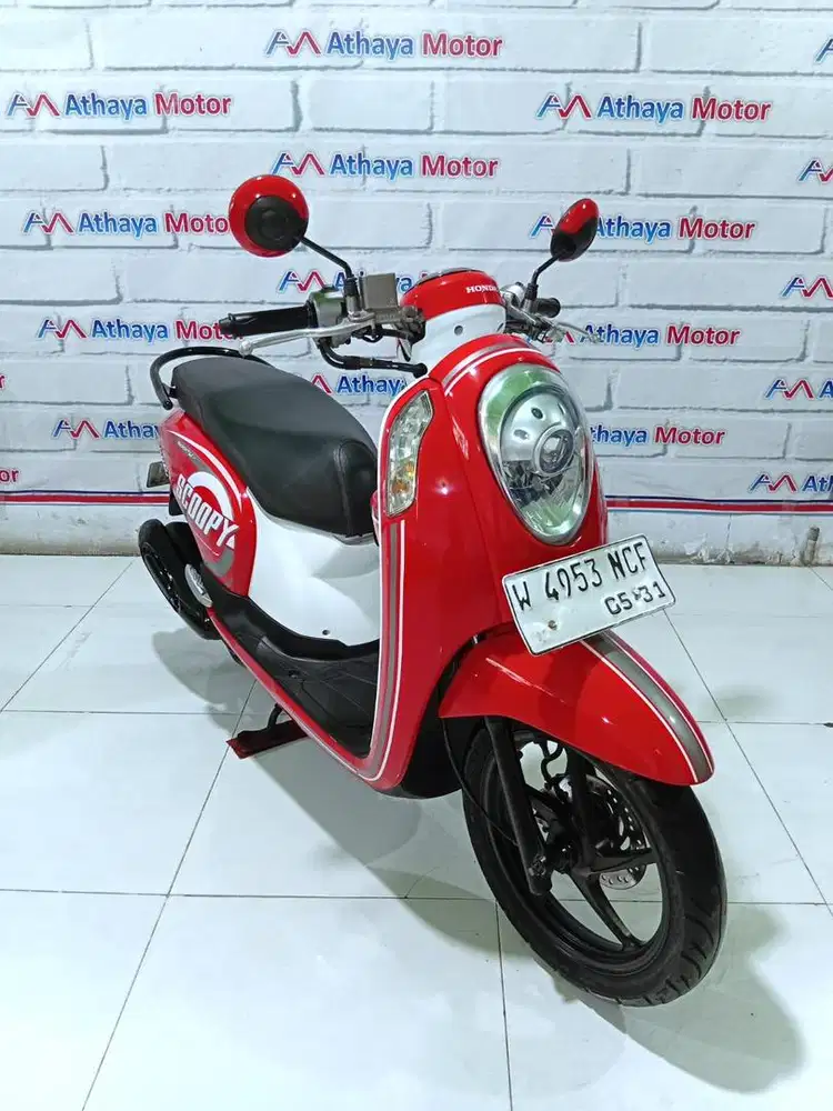 SCOOPY FI SPORTY BAGUS SIAP GASss