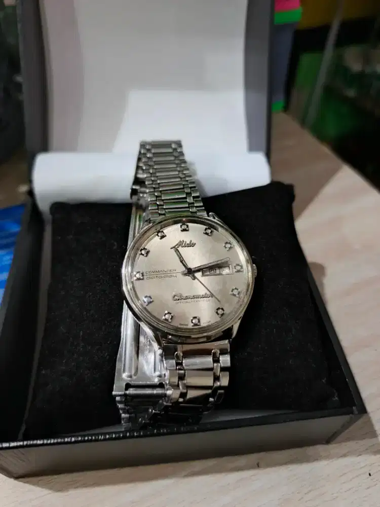 Jam tangan mido commender automatik original