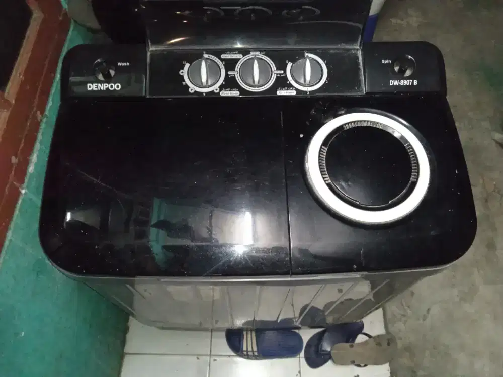 mesin cuci 2 tabung