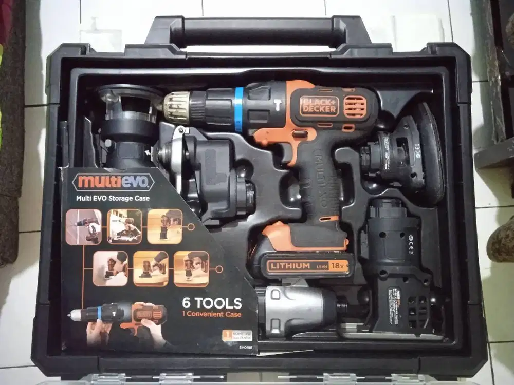 Black decker multi evo 6 head
