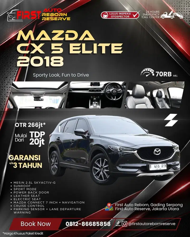 (TDP20jtan) Mazda CX-5 Elite 2018