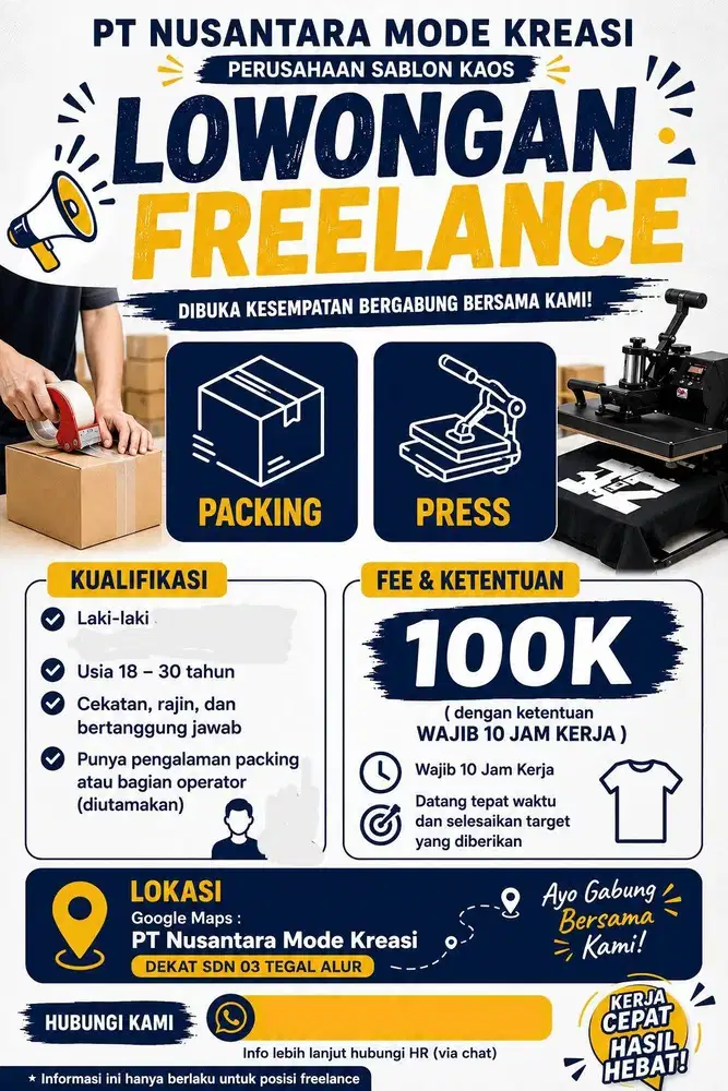 Lowongan Kerja Freelance