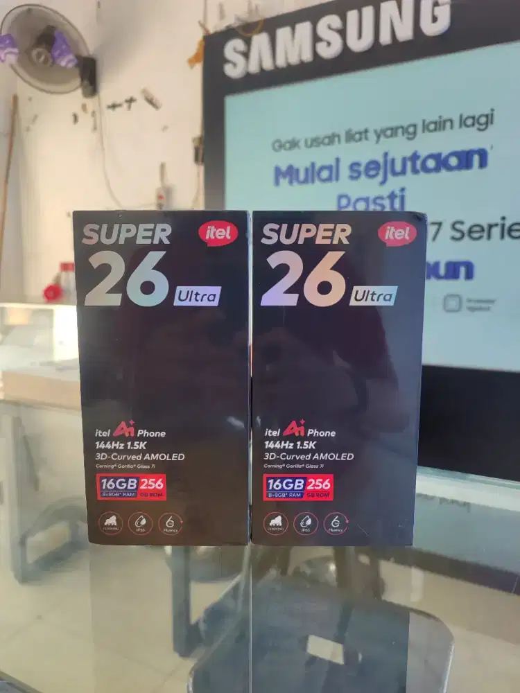 ITEL S26 ULTRA 8/256GB NEW SEGEL RESMI COD FREE ONGKIR