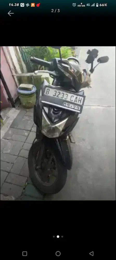 Jual motor bekas beat 2014