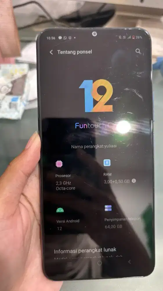 Vivo Y15S 3/64 GB Fullset