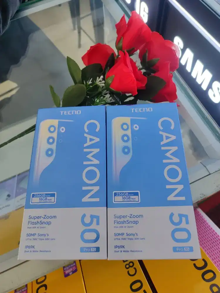 Tecno CAMON 50 PRO 5g 8/256 NEWSEGEL RESMI BISA kredit
