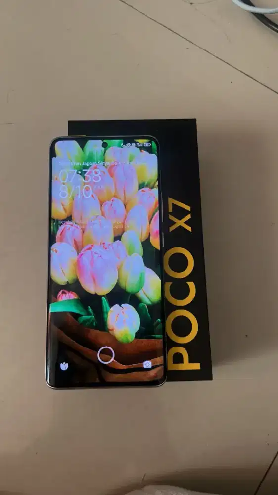 Poco X7 8/256 silver jual cepat