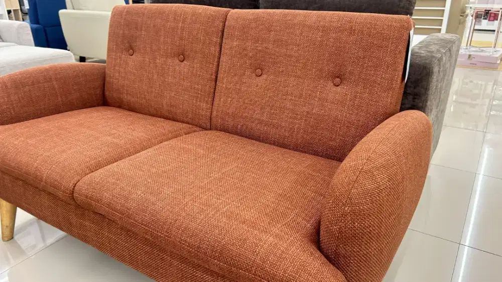 Sofa 2 seater bellingham terracotta