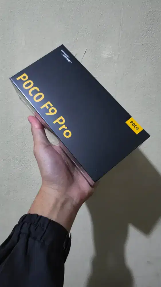 Poco f9 pro 12/512 white baru segel garansi resmi