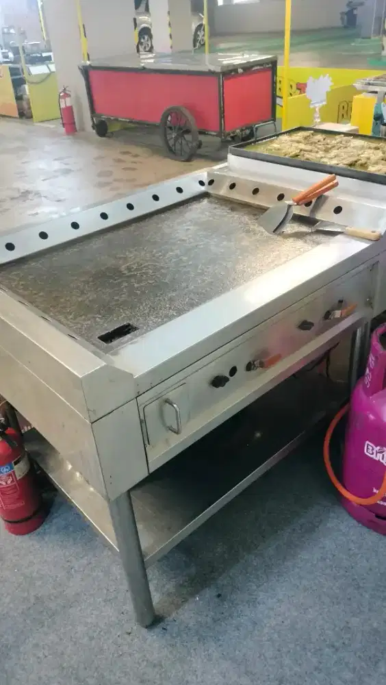 Kompor Teppanyaki, copotan Hotel