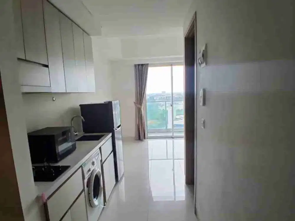 Disewakan apartemen sedayu city studio semi furnish