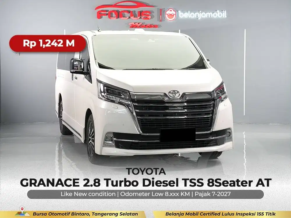 [ GARANSI 5THN KM 8RB ] Toyota GRANACE 2.8 Turbo Diesel 2022/2023/2024