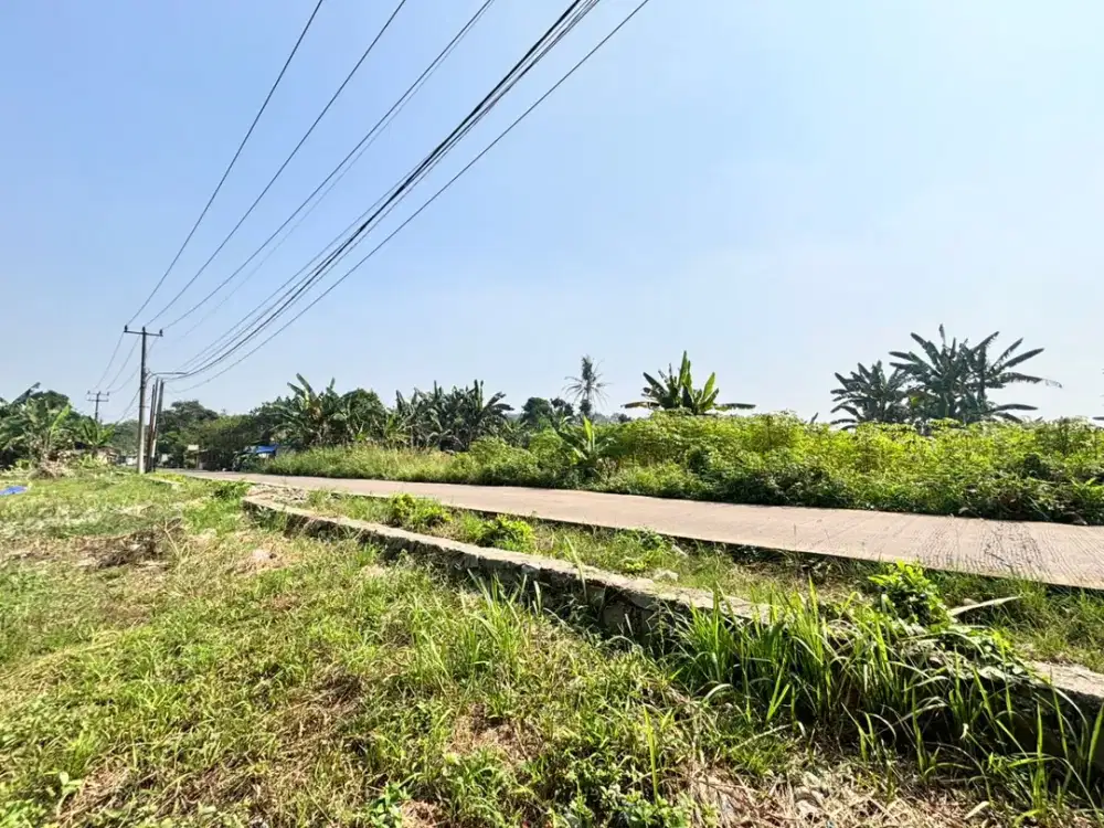 11 Menit Stasiun Jatake BSD, Tanah Strategis Hunian Tepi Jalan Desa