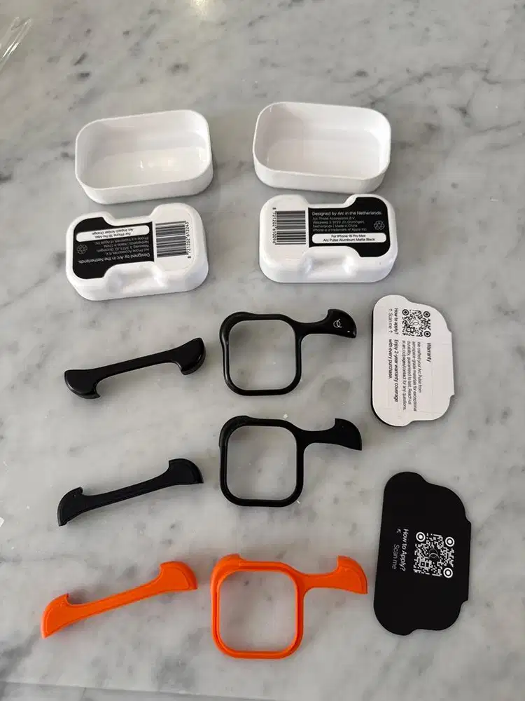 Arc Pulse Iphone 16 Pro Max Matte Black Orange