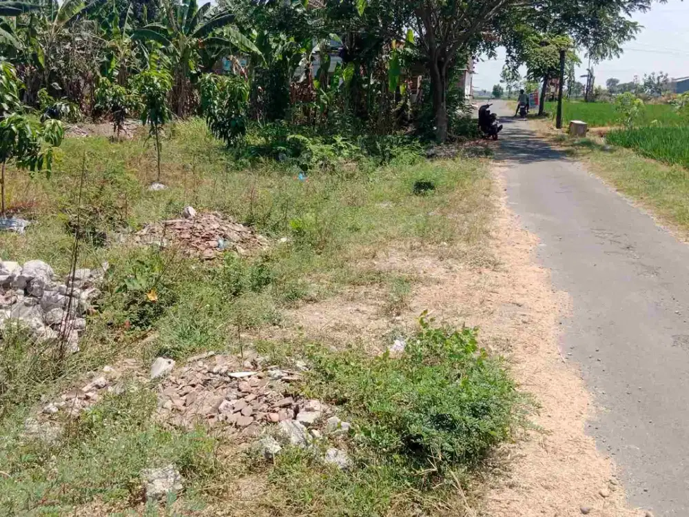 Kavling 211m² muka 12m jln 5,5m , sidorejo Bendosari sukoharjo