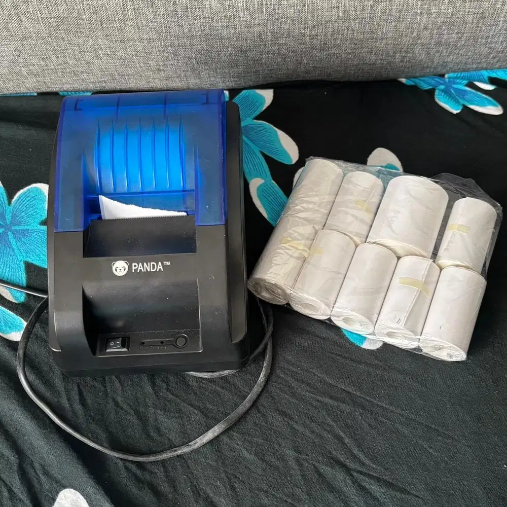 Printer Thermal Panda untuk pos & resi marketplace bonus sticker therm
