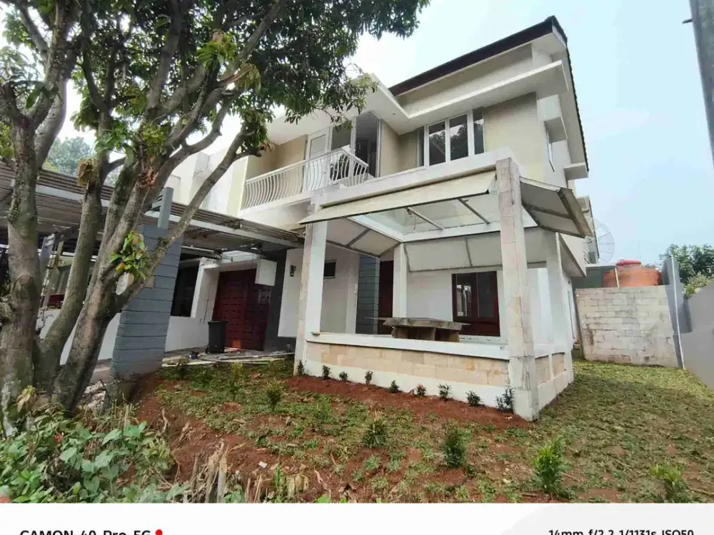 Dijual rumah kolam renang umum cluster Sentul city Bogor Babakan Madang