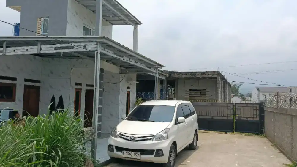Jual Tanah dan 2 bangunannya Masuk Mobil View indah Dekat TOL SEGAR