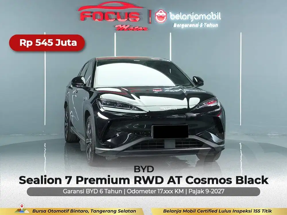 [ GARANSI 5THN ] BYD Sealion 7 Premium RWD 2024/2025/2026