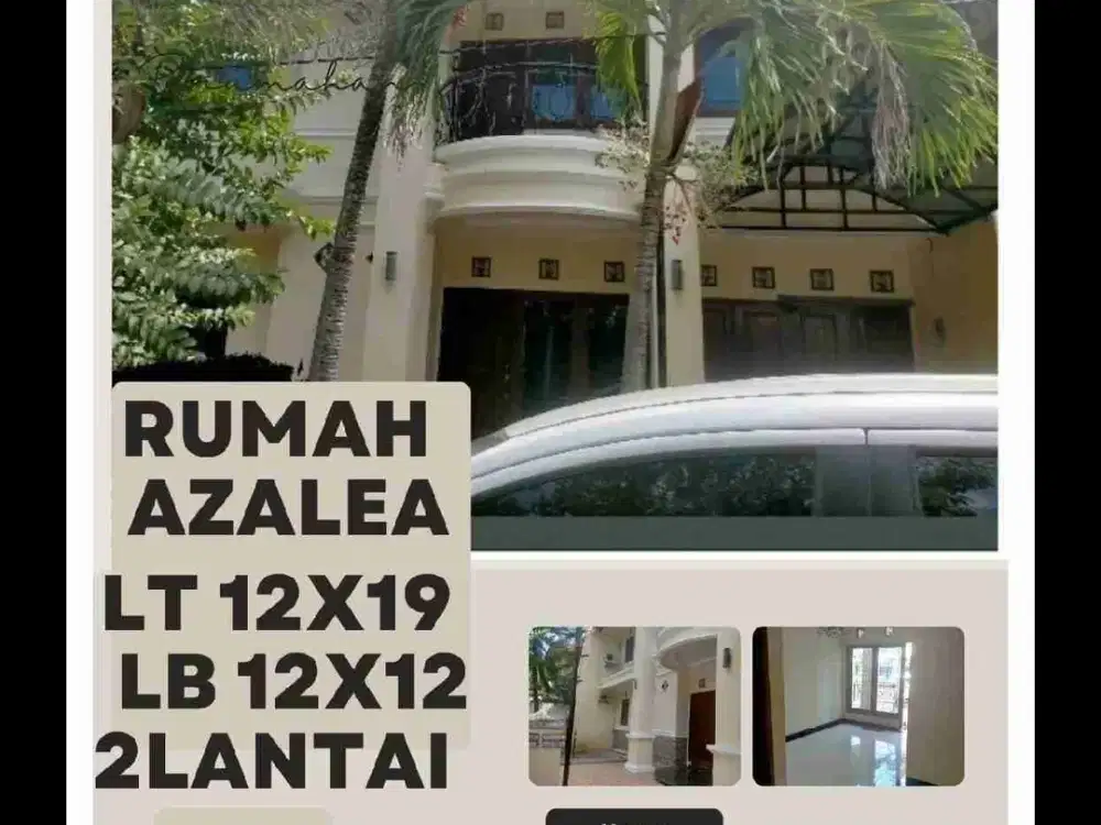 Rumah Azalea Panakkukang
Belakang Mall MP dan Hotel Swiss Bell
Luas Tanah 12X19
Luas Bangunan 12 x12X2 Lantai
5 Kamar Tidur
5 Kamar Mandi
Bangunan Th 2000
SHM-PAM-Listrik 2.200W
Rp. 3Milyar