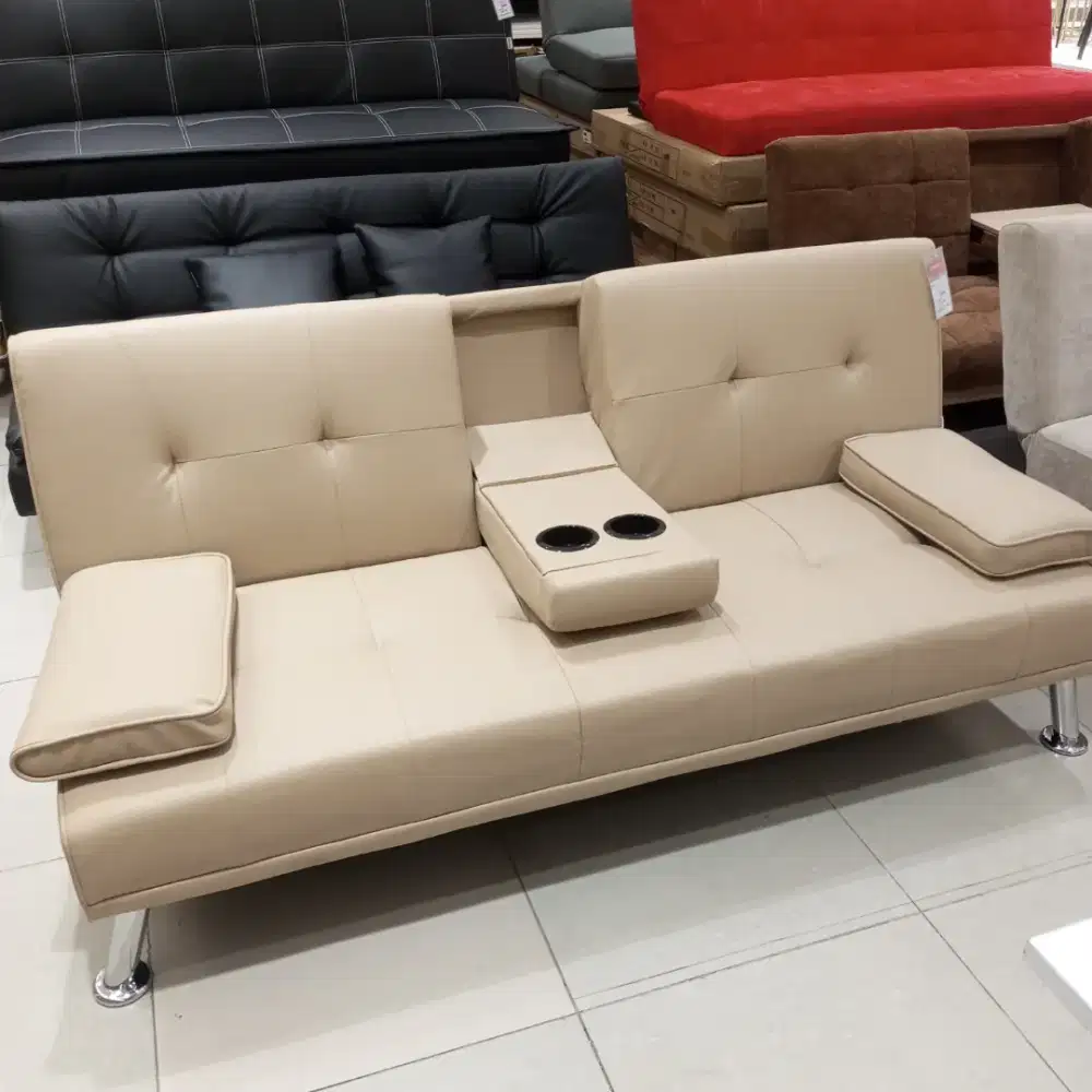 Sofabed Kulit Oscar Busa Empuk