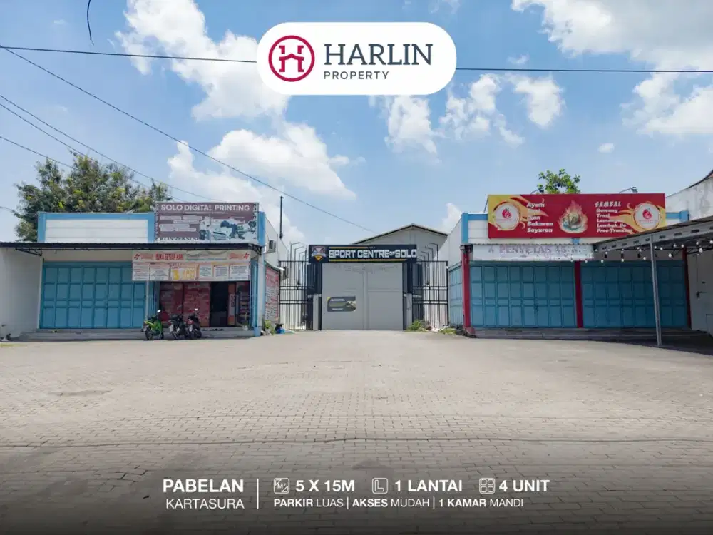 [Disewakan] Ruko 1 lt Jalan Slamet Riyadi, Pabelan, Kartasura
