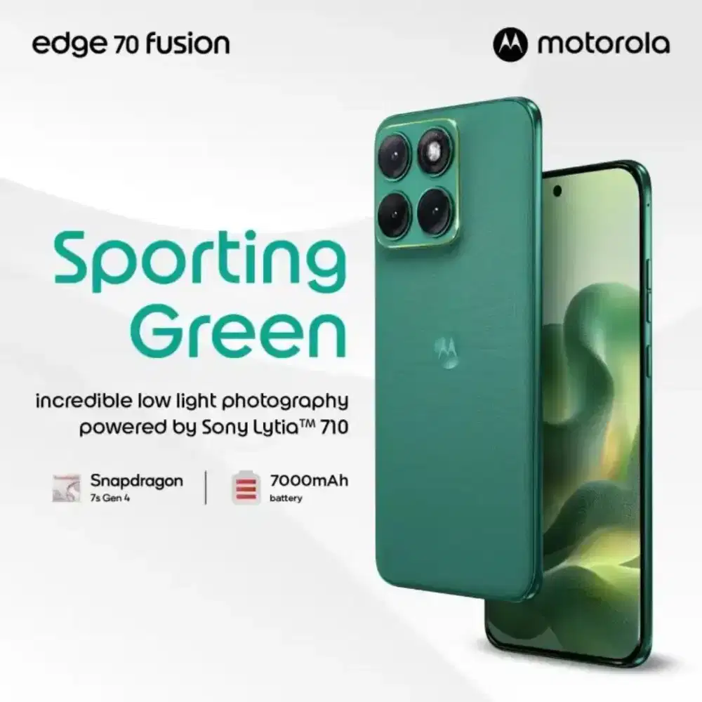 MOTOROLA EDGE 70 FUSION 5G 8 256GB SPORTING GREEN