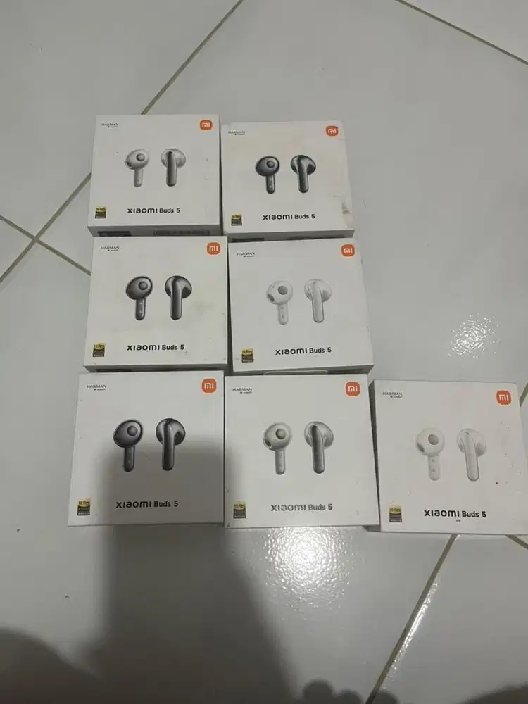 Xioami buds 5,redmi buds 6 pro,realme wirless lengkap mulus original